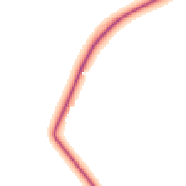 Daytime road noise heatmap for DN41 8BU