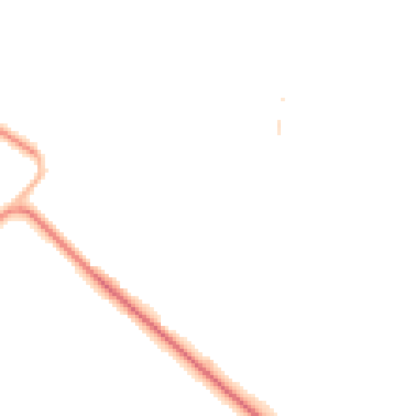 Night-time road noise heatmap for DN41 8EH