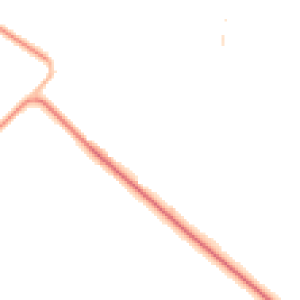 Night-time road noise heatmap for DN41 8EL