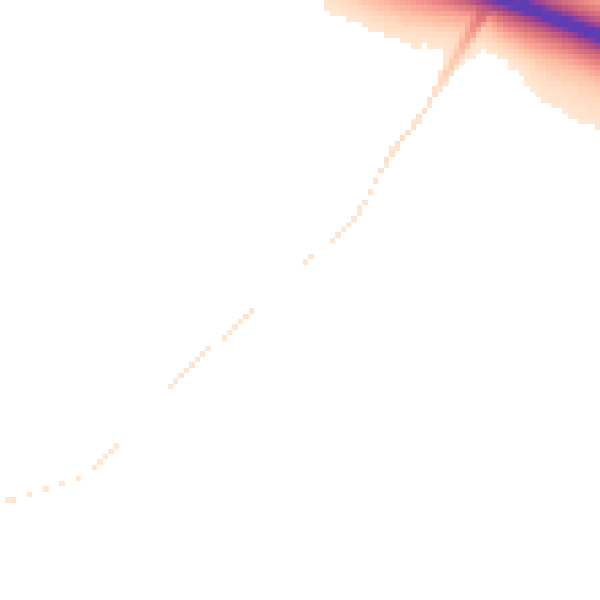Night-time road noise heatmap for DN41 8FE