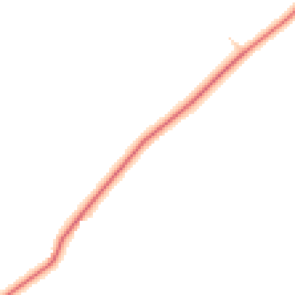 Daytime road noise heatmap for DN41 8JD