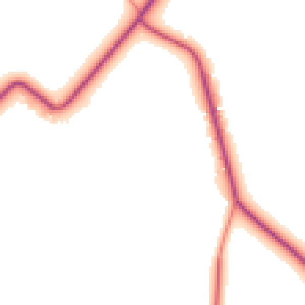 Daytime road noise heatmap for DN41 8PJ