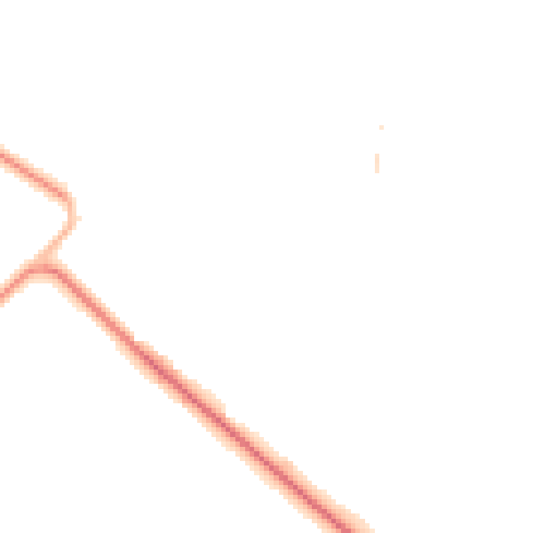 Night-time road noise heatmap for DN41 8RA