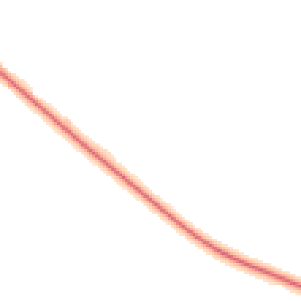 Night-time road noise heatmap for DN41 8RB