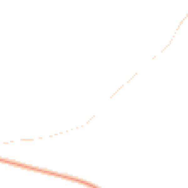 Night-time road noise heatmap for DN41 8TA