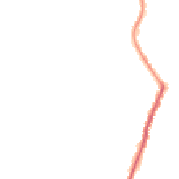 Night-time road noise heatmap for DN5 0BL