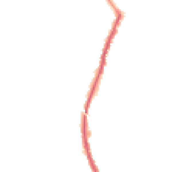Night-time road noise heatmap for DN5 0BN