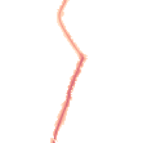 Night-time road noise heatmap for DN5 0DE