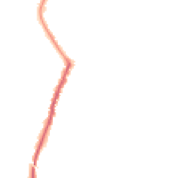 Night-time road noise heatmap for DN5 0DG