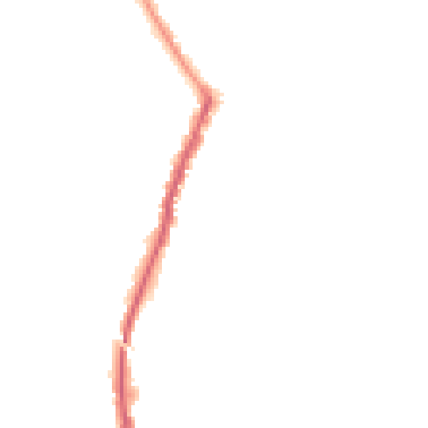Night-time road noise heatmap for DN5 0DN