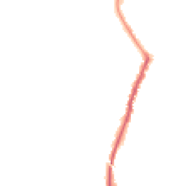 Night-time road noise heatmap for DN5 0GA