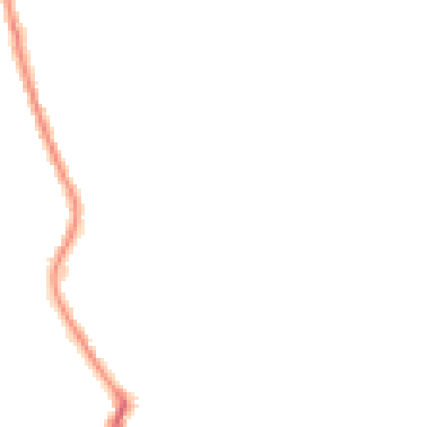 Night-time road noise heatmap for DN5 0NY