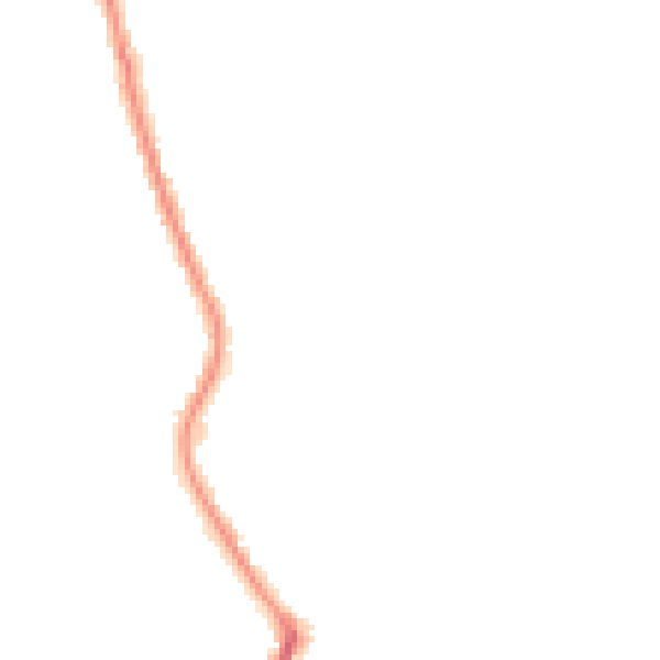 Night-time road noise heatmap for DN5 0PA