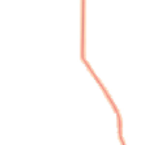Night-time road noise heatmap for DN5 0RA