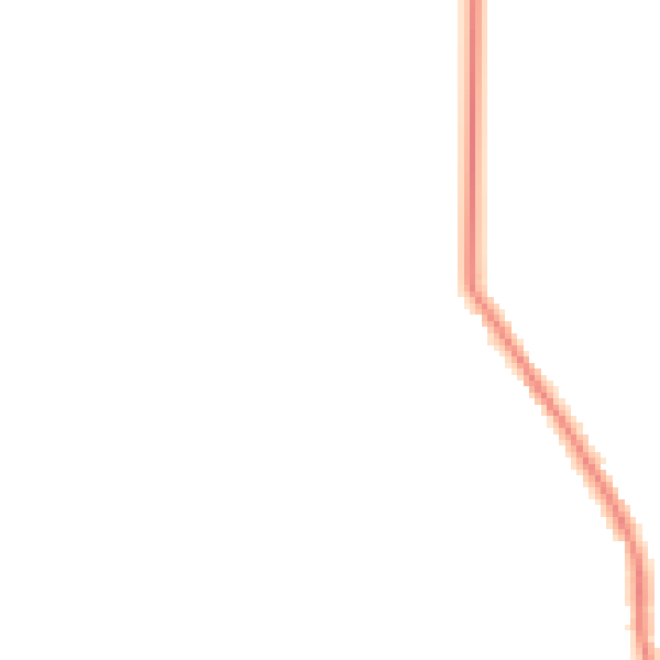 Night-time road noise heatmap for DN5 0RD