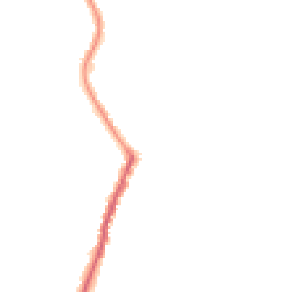 Night-time road noise heatmap for DN5 0RS