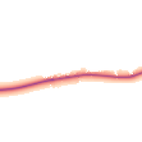 Night-time road noise heatmap for DN5 7AL