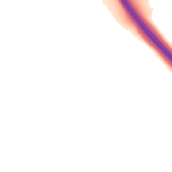 Night-time road noise heatmap for DN5 7AS