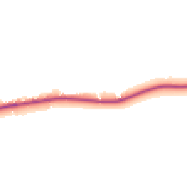 Night-time road noise heatmap for DN5 7AT