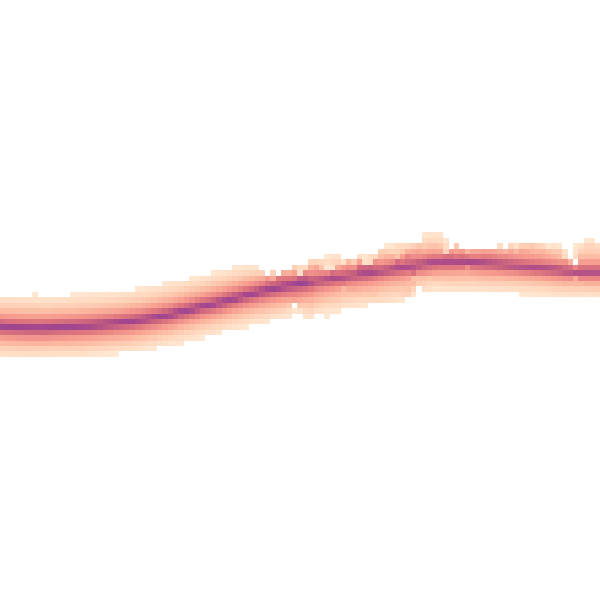 Night-time road noise heatmap for DN5 7AY
