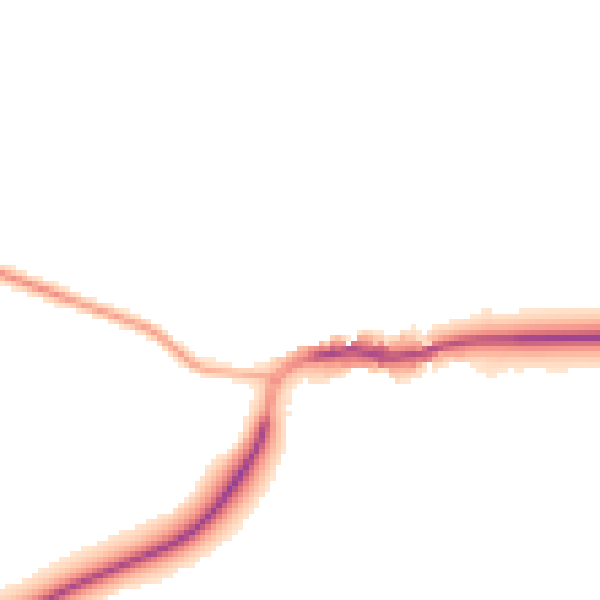 Night-time road noise heatmap for DN5 7BH