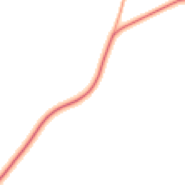 Daytime road noise heatmap for DN5 7DW