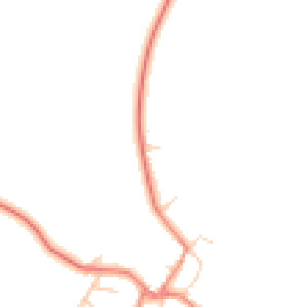 Daytime road noise heatmap for DN5 7EN