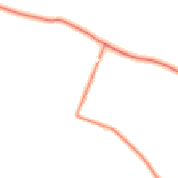 Daytime road noise heatmap for DN5 7HR