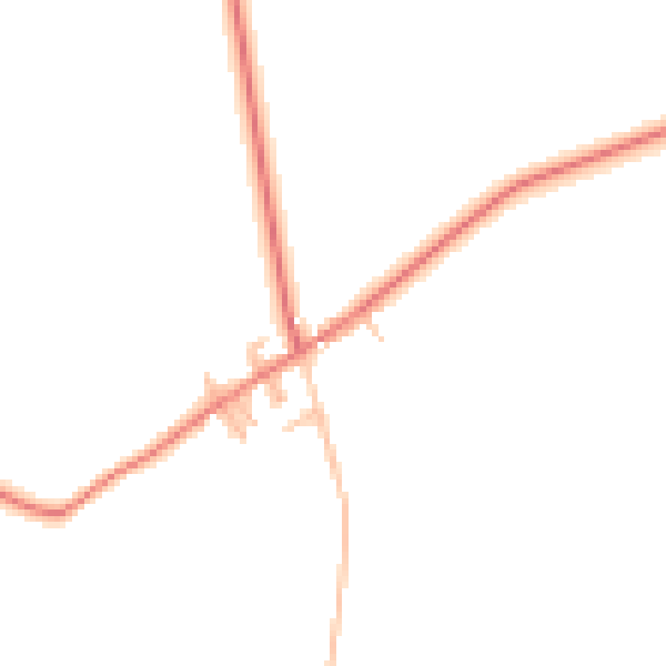 Daytime road noise heatmap for DN5 7SL