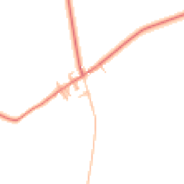 Daytime road noise heatmap for DN5 7SN