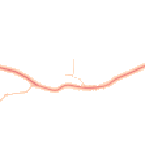 Daytime road noise heatmap for DN5 7TB
