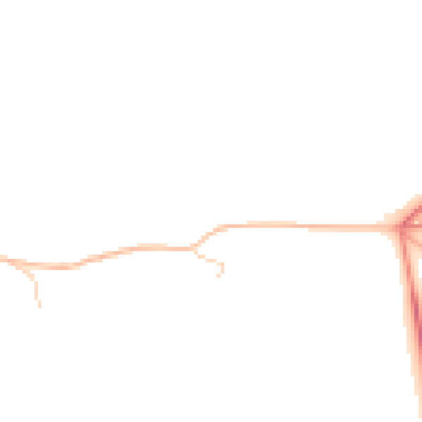Daytime road noise heatmap for DN5 7XH