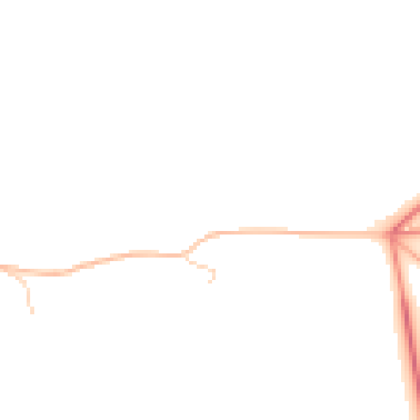 Daytime road noise heatmap for DN5 7XN
