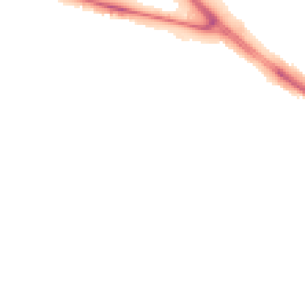 Night-time road noise heatmap for DN5 8JZ