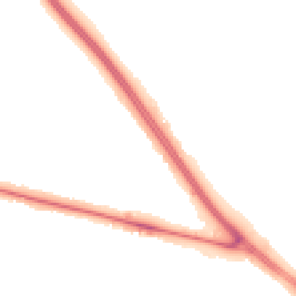 Night-time road noise heatmap for DN5 8RY