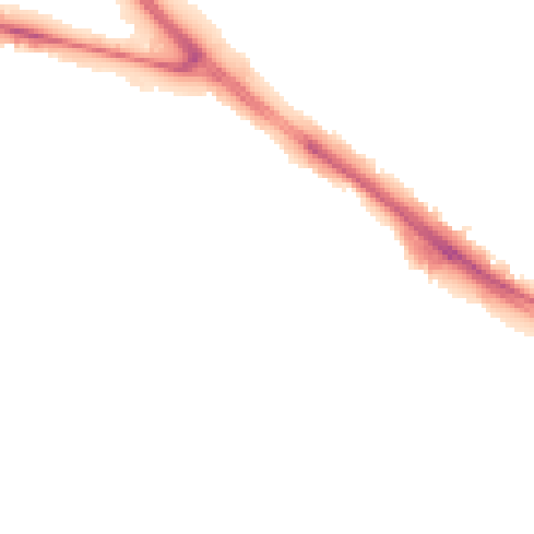Night-time road noise heatmap for DN5 8UJ