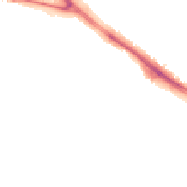 Night-time road noise heatmap for DN5 8UL