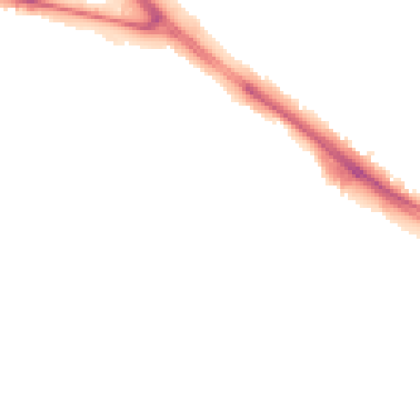Night-time road noise heatmap for DN5 8UN