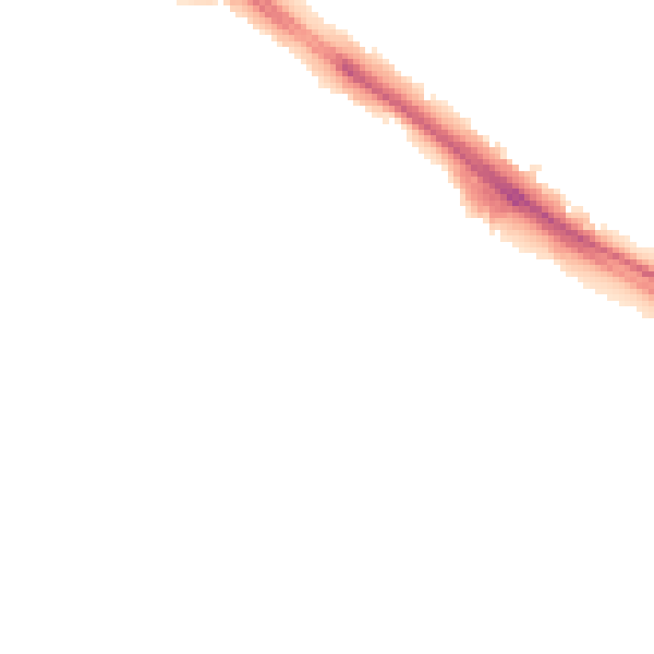 Night-time road noise heatmap for DN5 8UT