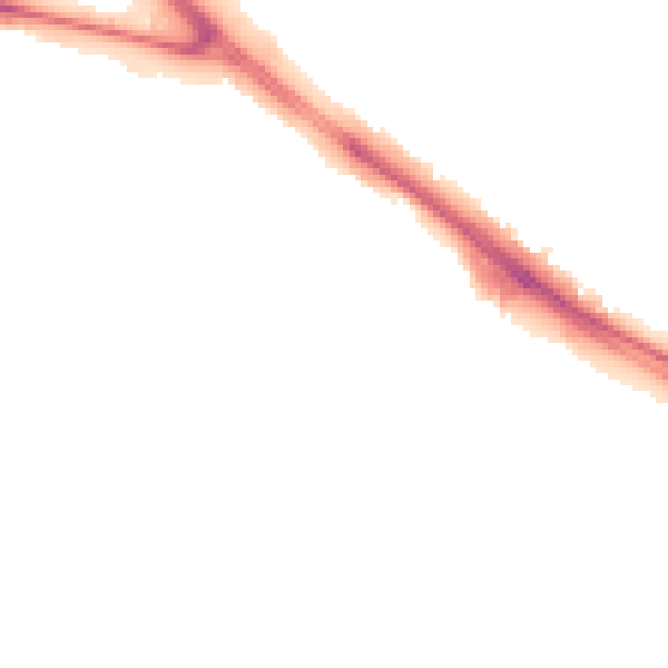 Night-time road noise heatmap for DN5 8UW