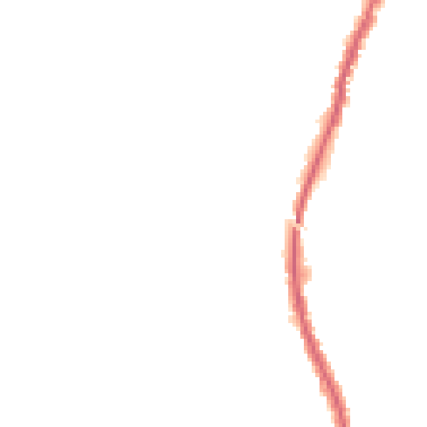 Night-time road noise heatmap for DN5 9AB