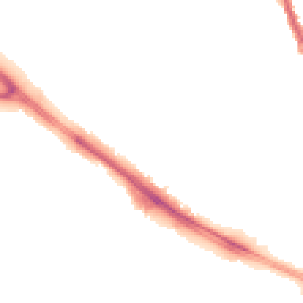 Night-time road noise heatmap for DN5 9BH