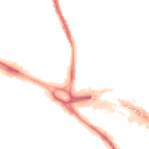 Night-time road noise heatmap for DN5 9SD