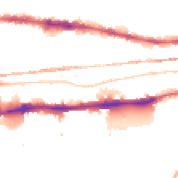 Night-time road noise heatmap for E1 0AE