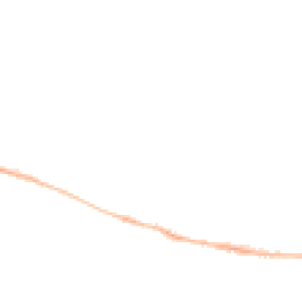 Night-time road noise heatmap for EX1 2PB