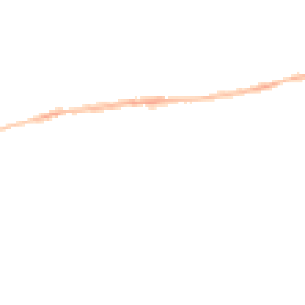 Night-time road noise heatmap for EX1 2PX