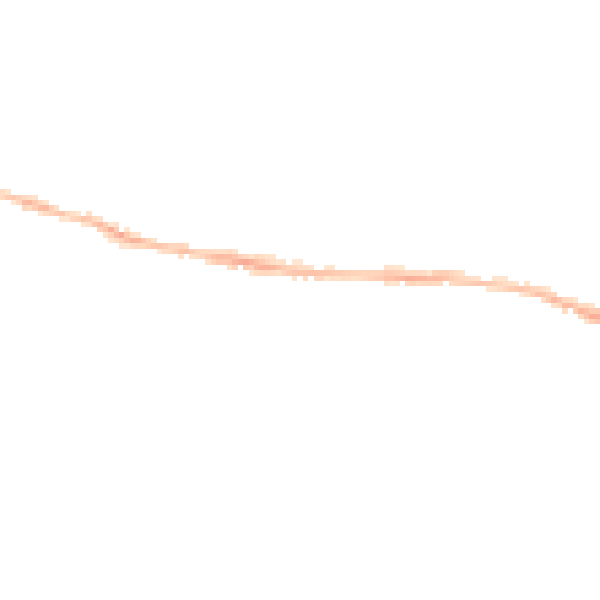 Night-time road noise heatmap for EX1 2RF