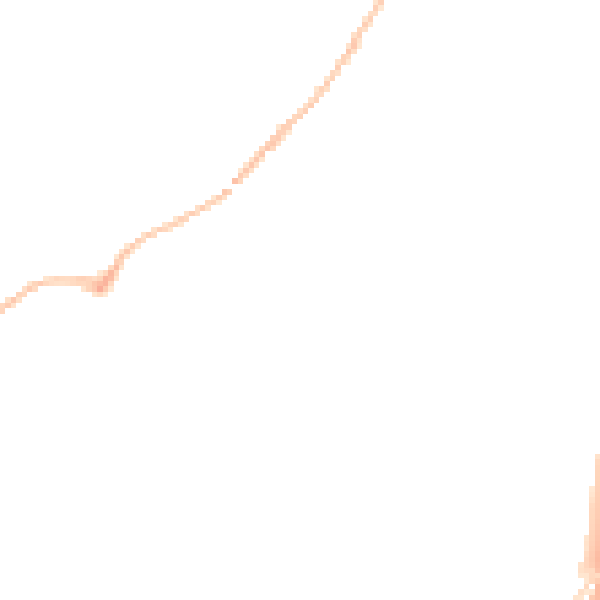 Night-time road noise heatmap for EX1 3XA