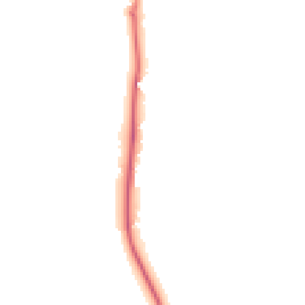 Night-time road noise heatmap for EX3 0QP
