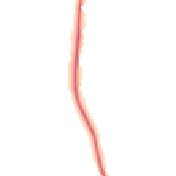 Night-time road noise heatmap for EX3 0QR